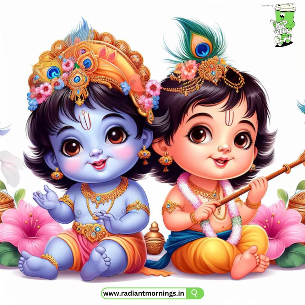 Good-Morning-Quotes-With-Radha-Krishna-Images